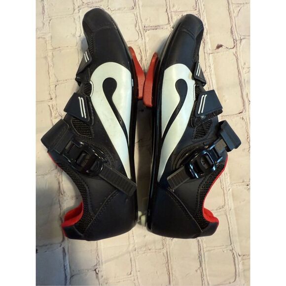 Peloton Men's Size 9.5 Cycling Shoes Black Classic Clip In For Exercise Bike - Picture 10 of 12